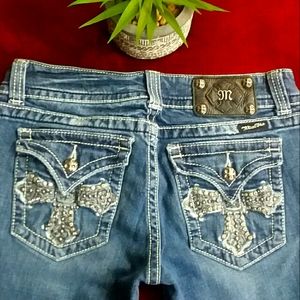 Miss Me Bermuda Denim Shorts Size 29 Women's